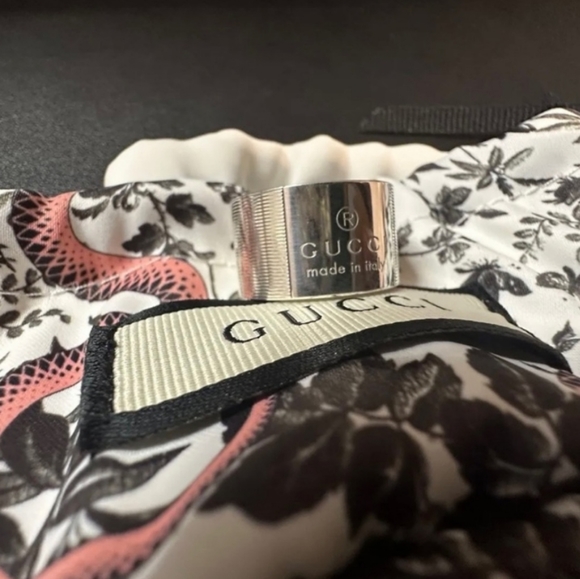 Gucci Sterling Silver Unisex Icon Trademark Ring Size 6 (12) - Picture 8 of 8